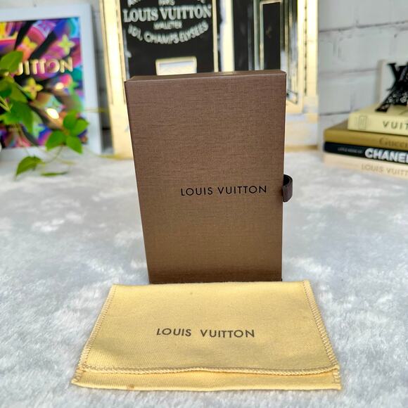 Louis Vuitton Handbags - Louis Vuitton Box and dust bag for small accessories LIKE NEW! Great gift set!